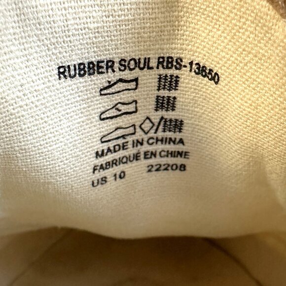 Taos Rubber Soul Slip-On Sneaker, Tan Branch Size 10 - Picture 8 of 9